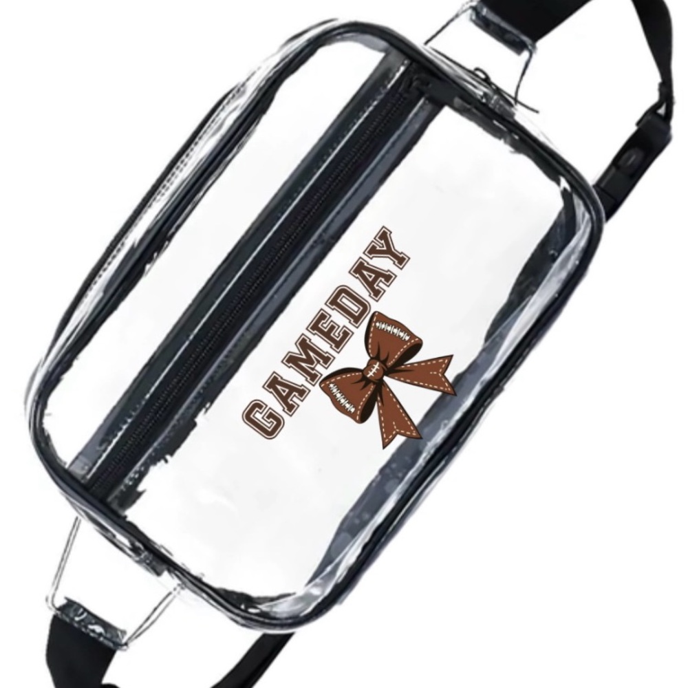 Clear Crossbody Bag – Stadium & Concert Ready 🎉🏈🎶